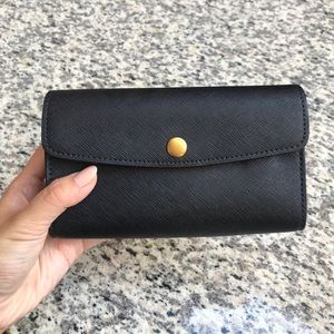 Aritzia Leather Clutch